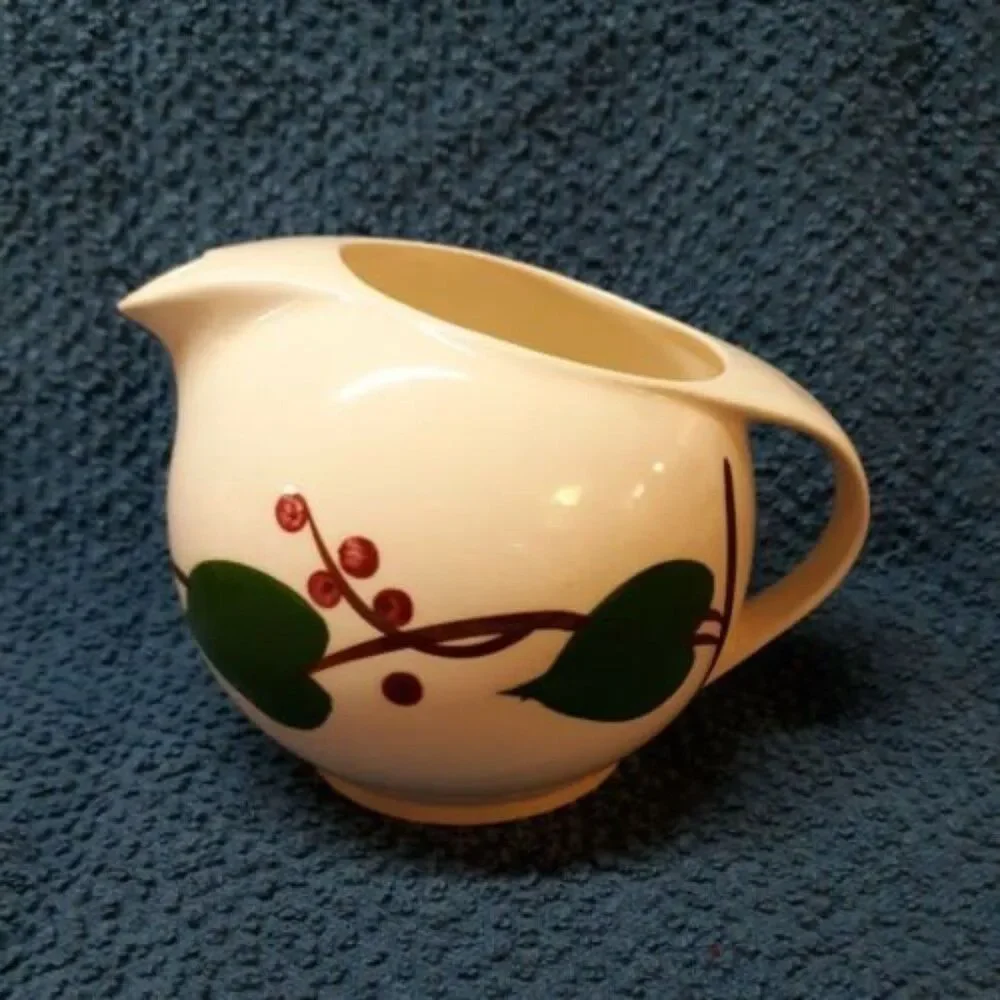 Blue Ridge Southern Potteries Stanhome Ivy Sugar & Creamer Set